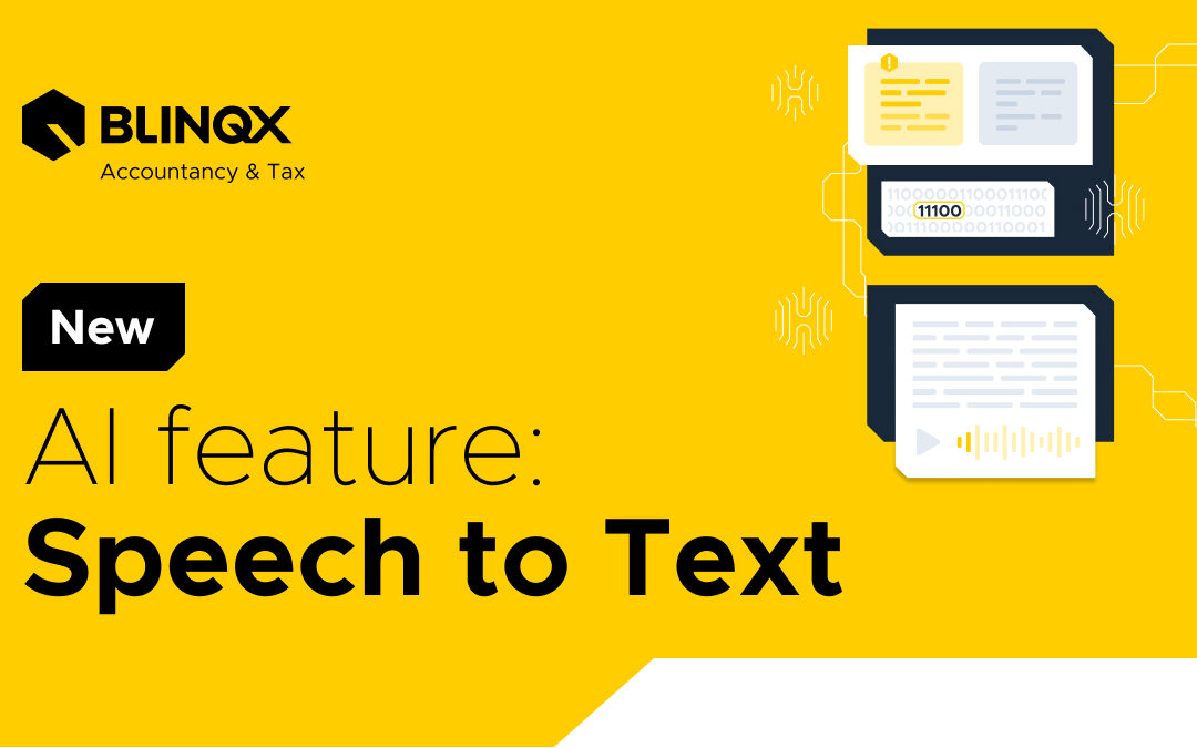 Speech-to-text voor accountants: Compliance Manager krijgt AI-upgrade