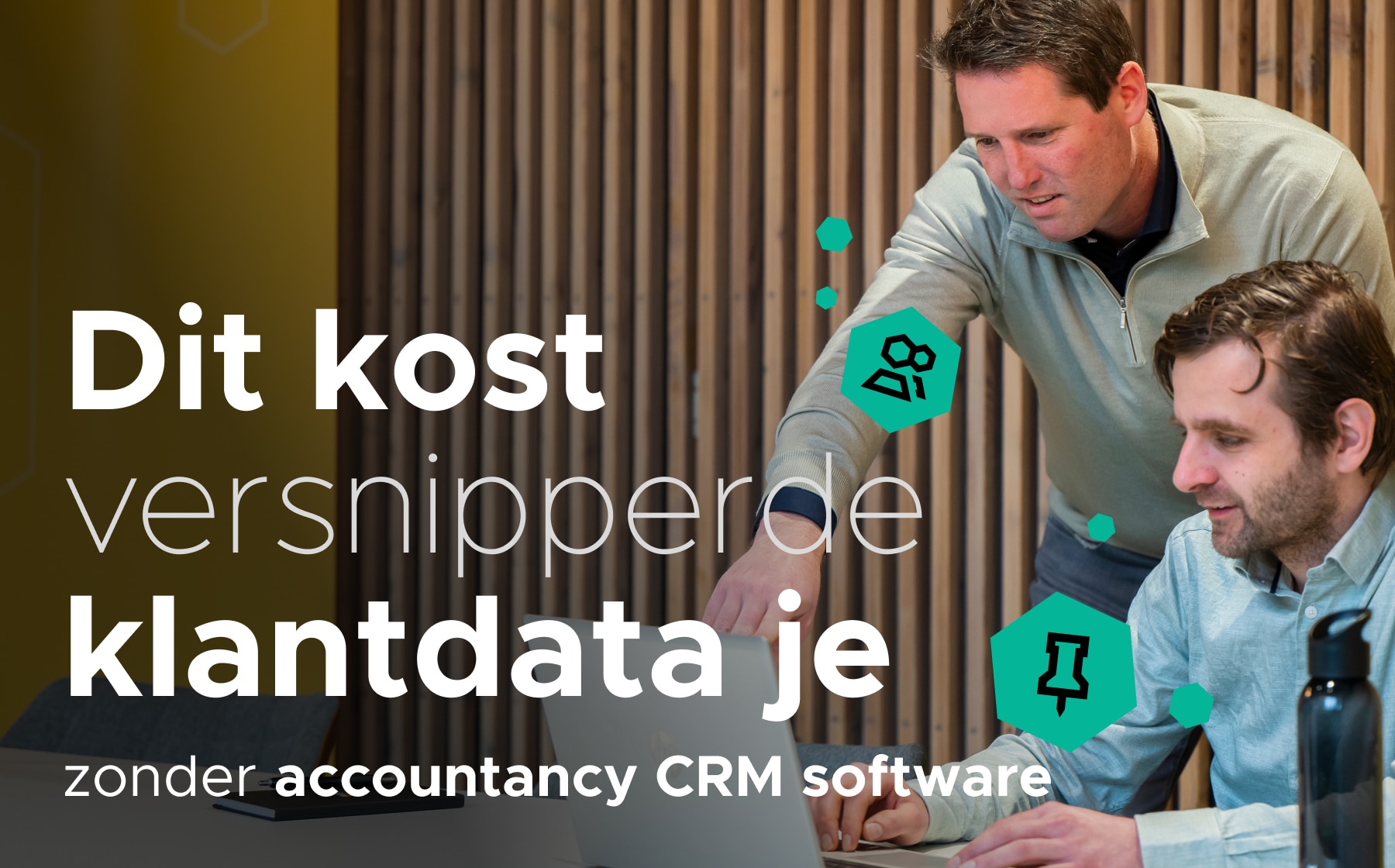 Versnipperde klantdata zonder accountancy CRM